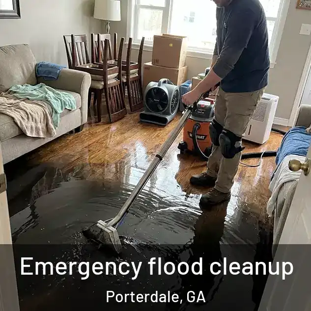  Emergency flood cleanup Porterdale, GA