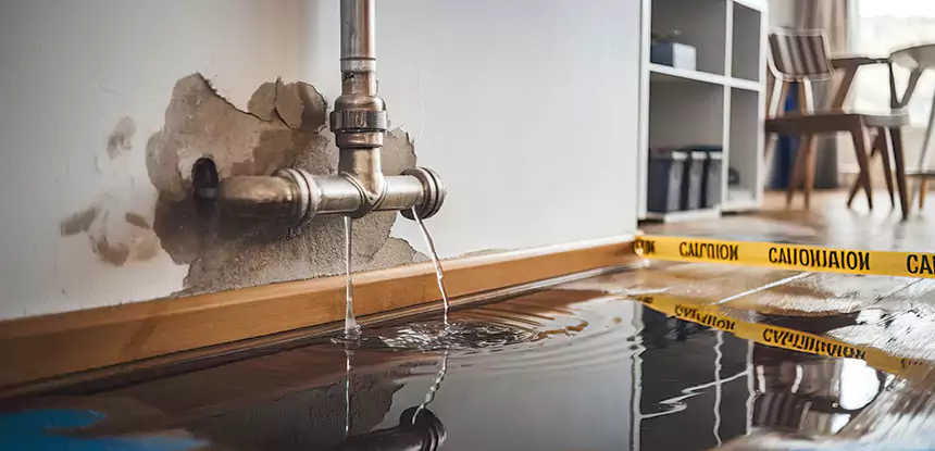 Burst Pipe Cleanup in Porterdale