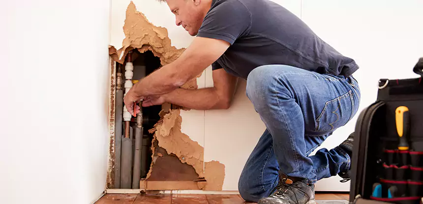 Broken Pipe Water Damage Repair in Porterdale