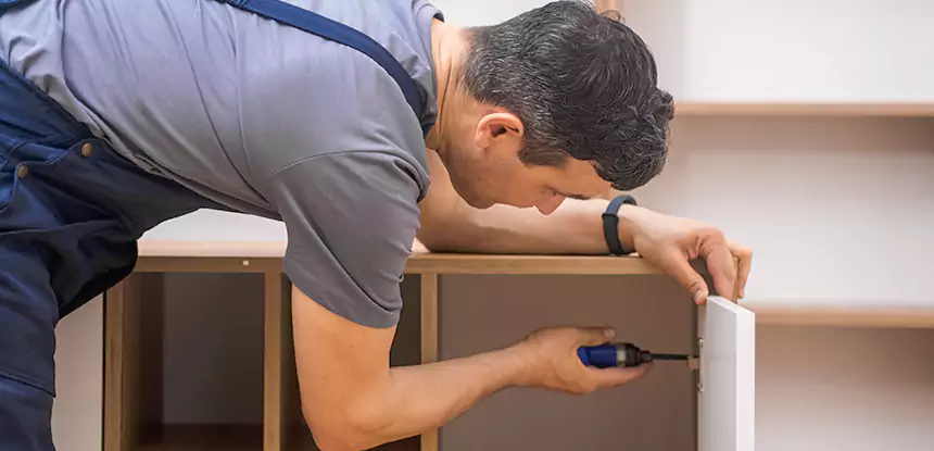 Water Damaged Cabinet Repair in Porterdale