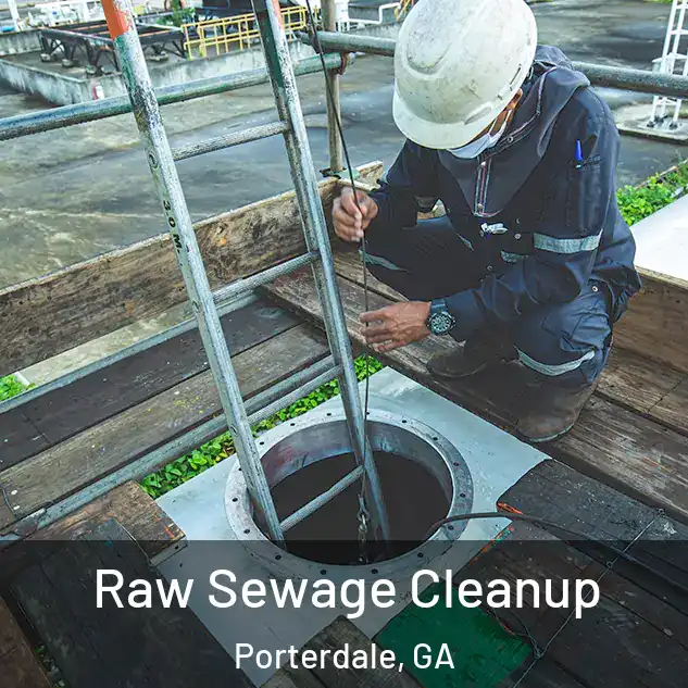  Raw Sewage Cleanup Porterdale, GA