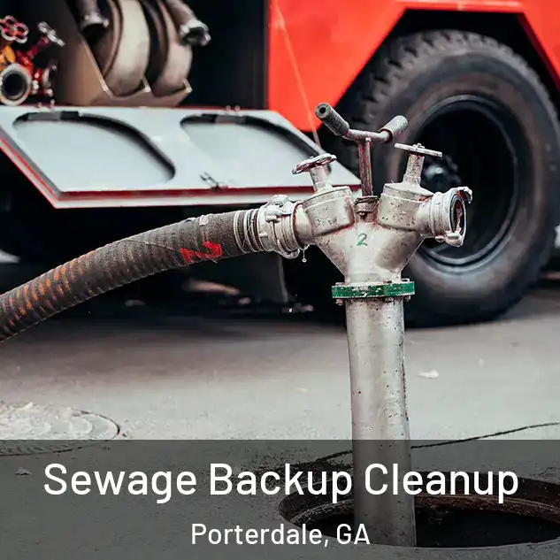  Sewage Backup Cleanup Porterdale, GA