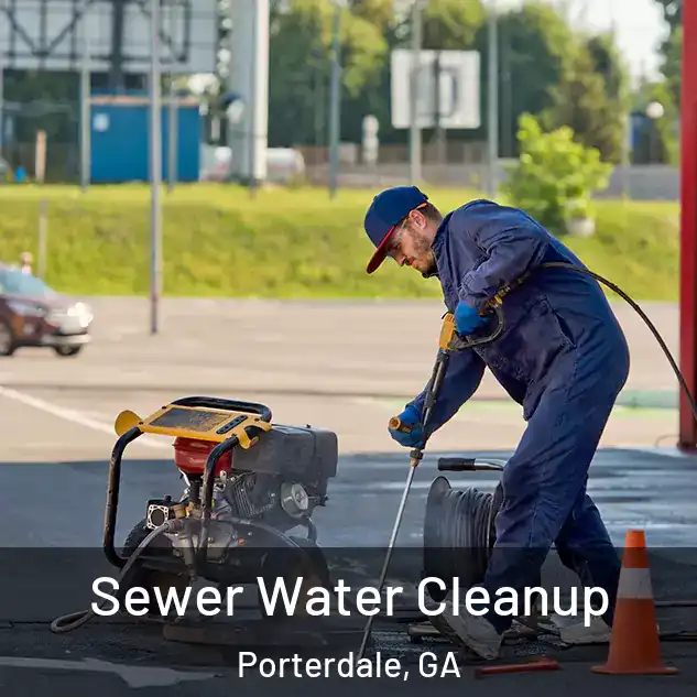  Sewer Water Cleanup Porterdale, GA