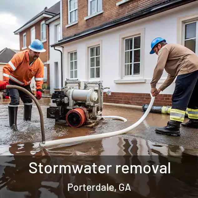  Stormwater removal Porterdale, GA