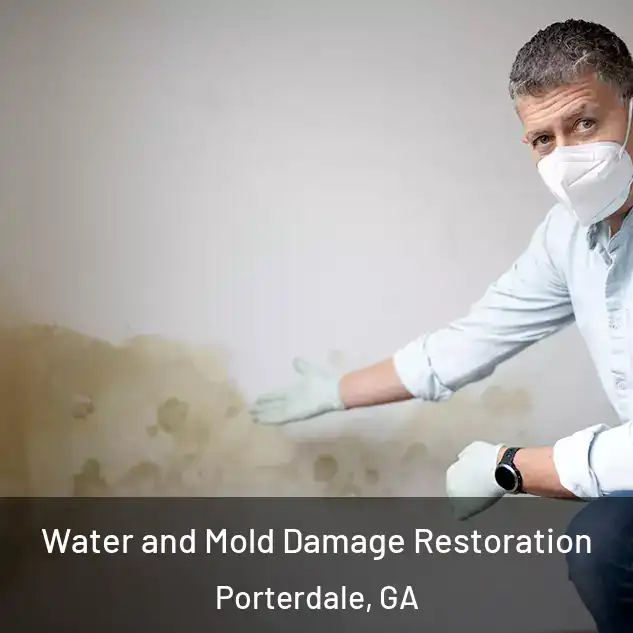 Water and Mold Damage Restoration Porterdale, GA