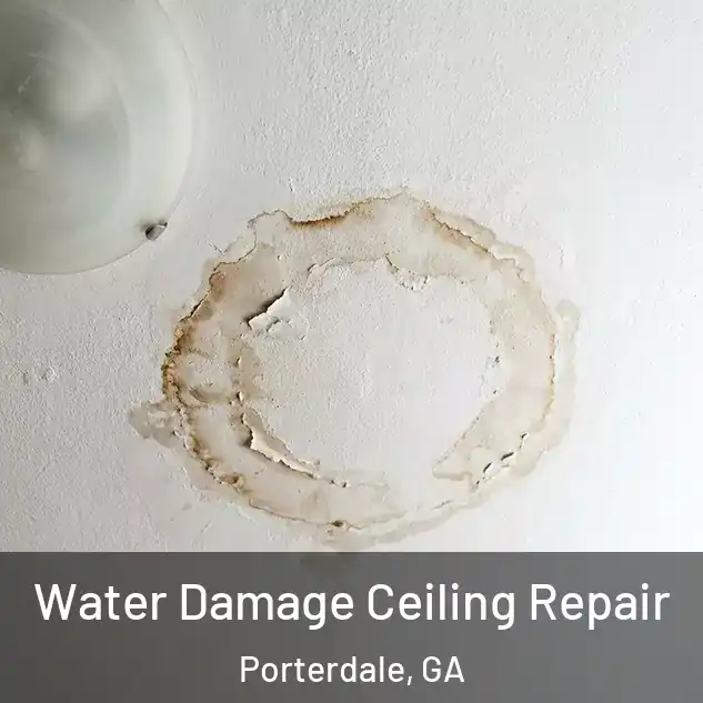  Water Damage Ceiling Repair Porterdale, GA